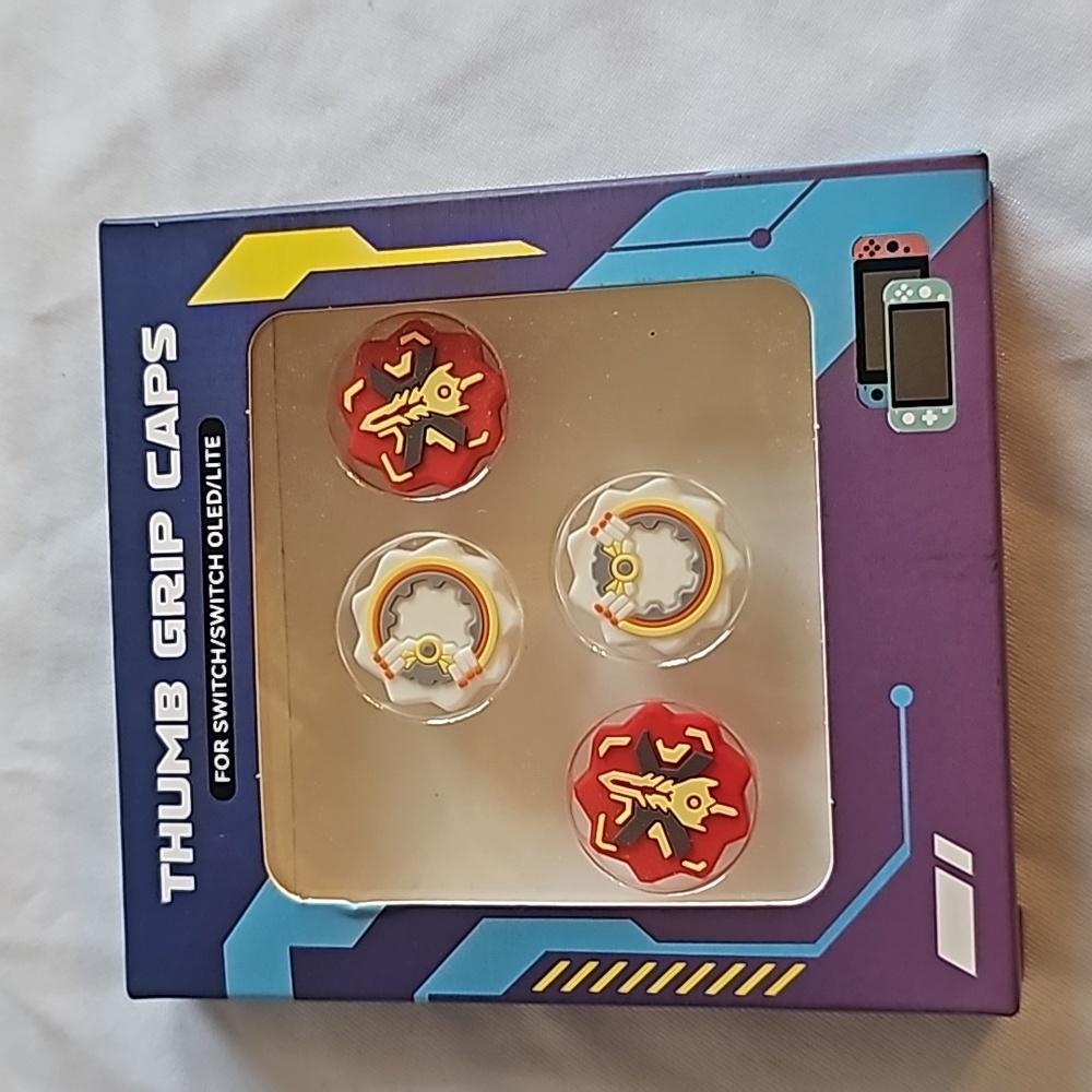 Thumb grip caps
